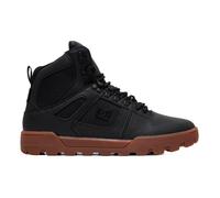 Dc Shoes Homme Pure Hi Chaussure Bateau, Caoutchouc Noir, 43 EU
