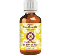 Pure Huile De Son De Riz (Oryza Sativa) Pressé À Froid 100ml (3.38 Oz)