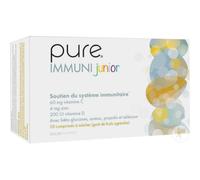Pure Immuni Junior Enfants Baies De Sureau Et De La Propolis 60 Comprimés A Croquer