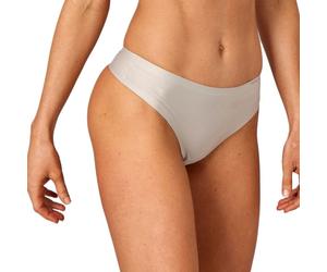 Pure Lime Microfibre String lot de 2 Femme L Noir/Beige