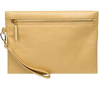 Pure Luxuries London Gold Chalfont Leather Clutch Bag