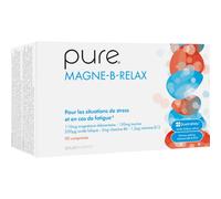 Pure Magne-B-Relax Complément Alimentaire En Cas De Stress Et Fatigue 90 Comprimés