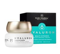 PURE MINERAL - Crème Multi-Vitamines à l'Acide Hyaluronique - 50ml | La crème multi-vitaminée à l’acide hyaluronique hydrate durablement et aide à préserver souplesse, confort et éclat.