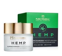 Pure Mineral - Hydratant Superchargé au Chanvre - Minéraux Mer Morte, Huile de Chanvre, Hydratation Intense, Anti-Âge - Sans silicones, sulfates, parabènes - 50ml