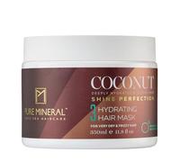 Pure Mineral - Masque Capillaire à l'Huile de Coco - Traitement Intensif pour Cheveux Secs - Nourrissant et Revitalisant - Sans sulfates, parabènes, petrolates - 350ml