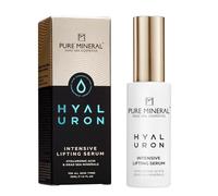 Pure Mineral - Sérum Liftant Intensif Hyaluron pour Tous Types de Peau - Action Raffermissante, Minéraux Mer Morte, Hydratation Optimale - Sans silicones, sulfates, parabènes - 30ml