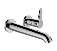 Pure mitigeur de lavabo encastré pour simibox 2-point bec fixe180mm chromé - LAUFEN HF901722100000