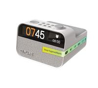 Radio Pure Moment Charge - le compagnon de sommeil ambiant avec charge sans fil, Blanc Coton