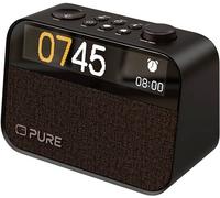 Pure Moment Radio-réveil DAB+ Bluetooth éclairage dambiance noir café