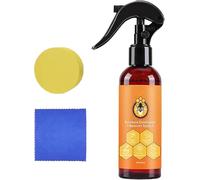 Pure Natural Beeswax Spray, 2025 Upgrade Natural Beeswax Spray Furniture Polish, The Original Micro Molecularized Beewax Care Restorer for Living Rooms,Kitchens,Wood Furniture Floors, 120ml (1)