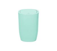 Spirella Pure Mint Poubelle de Salle de Bain, en polystyrène, Menthe, 25 x 17 x 17 cm