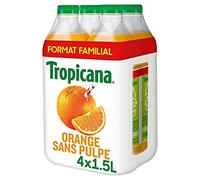 Pure premium - Jus d'orange - Sans pulpe 4x1,5l