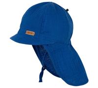 Pure Pure - Kid's Nackenschutz Mull - Casquette - 43 cm - ink blue