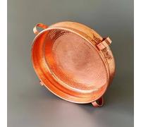 Pure Purple Copper Cooking Pot, Handmade Large Traditional, Braised Rice, Commercial Frying(60cm)