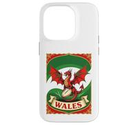 Pure Rugby Spirit Red Dragon Coque pour iPhone 14 Pro
