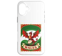 Pure Rugby Spirit Red Dragon Coque pour iPhone 16 Plus