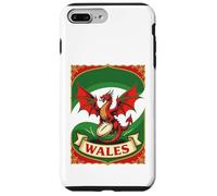 Pure Rugby Spirit Red Dragon Coque pour iPhone 7 Plus/8 Plus