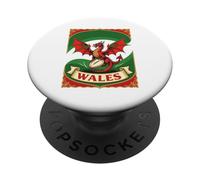Pure Rugby Spirit Red Dragon PopSockets PopGrip Adhésif