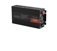 Pure Sine Wave Inverter DC 12V to AC 230V Power Inverter with 2 AC Outlets 2 USB Port 1 Type-C Port Remote Control(1000 W)
