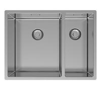 Pure.Sink Exclusivo Inox 1,5 Évier et demi 34+18 cm Rayon 10 mm PEX341840-02