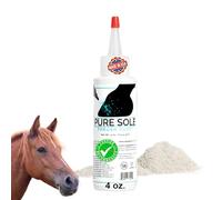 Pure Sole Traitement en poudre sèche pour les chevaux, la poussière de muguet - Une poudre naturelle pour traiter le muguet | Utilisation pour les problèmes de peau du cheval, la poudre de plaie et le