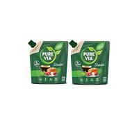 Pure Via - Doypack Poudre Cristallisee - Stevia - Zero Calorie - 250g - Lot de 2