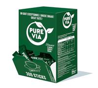 Pure Via - Stevia - Sticks - Zéro calorie, Zéro Sucre 300 sticks - Alternative d'Origine Naturelle au Sucre | 300g