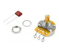 Pure Vintage 250K Split Shaft Potentiometer With Mounting Hardware