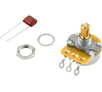 Fender 099-0830-000 Potentiomètre à arbre divisé pur vintage 250K - Volume ou tonalité