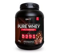 Pure Whey Choco noisette | EAFIT | Protéine | 32g de protéines Whey+7,6g de BCAA/shaker+magnesium | Musculation, Maintien et construction de la masse musculaire| Whey protein pour le sport | 850g