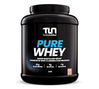 PURE WHEY | Isolate & Concentré de Whey | Jusqu’à 79% de Protéines | Riche en BCAA | Assimilation Graduelle | Musculation Rapide et Sèche | Peu Calorique | 2kg | Onctueuse Goût Cookie | TLN