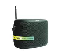 Pure Woodland Enceinte Portable, Haut-Parleur Bluetooth avec Radio Dab+/FM (étanche IP67, Batterie 14h - Parfait pour Le Jardin et Le Camping) Vert