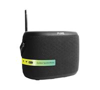 Pure Woodland Enceinte Portable, Haut-Parleur Bluetooth avec Radio Dab+/FM (étanche IP67, Batterie 14h - Parfait pour Le Jardin et Le Camping) Noir