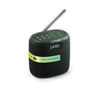 Pure Woodland Enceinte Portable Mini, Haut-Parleur Bluetooth avec Radio Dab+/FM (étanche IP67, Batterie 17h - Parfait pour Le Jardin et Le Camping) Vert
