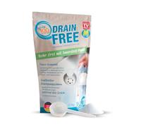 Pure100 Drain Free - Mousse nettoyante puissante - Élimine tout blocage et dépôt dans les tuyaux - Déboucheur - Élimine les mauvaises odeurs - Sans agents chimiques - Biodégradable