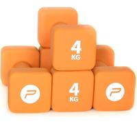 Pure2Improve 4 haltères en néoprène 4.0 kg