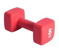 Pure2Improve Haltère 8 kg Néoprène Rouge