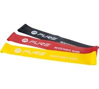 Pure2Improve P2I200130 Lot de 3 Bandes de résistance Noir/Rouge/Jaune
