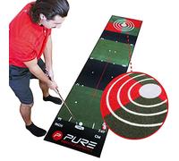 Pure2Improve P2I400010 Tapis d'entrainement Noir/Vert