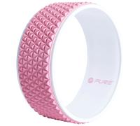 Pure2improve Roue De Yoga 34 Cm Rose Et Blanc
