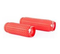 PURE2IMPROVE Rouleau de massage gonflable - Fitness - Rouge - 45 cm