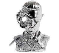PUREARTS Terminator - T-1000 Liqu. Masque en métal - Statuette 29 x 36 x 44 cm