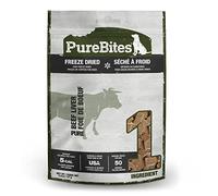 PureBites - Congeler le foie de bœuf frit Dog Treat - 2 once.
