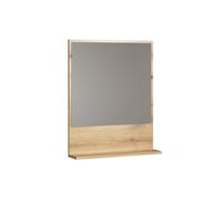 PureBliss miroir de salle de bain 60cm avec étagère chêneReproduction.