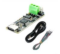 PureBowlic Adaptateur d'analyseur USB vers CAN pour MKS CANable V2.0 Pro pour isolation 5,7 kV, prise en charge STM32G431 pour CAN FD 2.0A/B jusqu'à 5 Mbps, compatible avec Raspberry Pi pour débogage