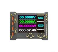 PureBowlic Ampèremètre multifonction avec analyse de forme d'onde, testeur de tension et de résistance à haute vitesse 0,01 s, écran PC miroir pour réparation et diagnostic de circuits