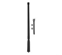 PureBowlic Antenne pliable double bande VHF UHF pour radio bidirectionnelle Baofeng UV-82 Gain 2,15 dBi Fouet doux avec connecteur SMA femelle Noir 47 cm