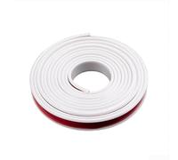 PureBowlic Bande d'étanchéité autocollante en PVC pour armoires de meubles, bande d'étanchéité flexible pour protection, facile à décoller et à appliquer, blanc ou gris, 4/5 m de longueur (B)
