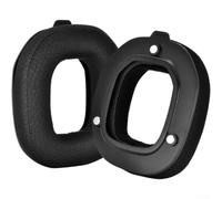 PureBowlic Cache-oreilles de rechange pour Logitech G A50X Gen 4 et Gen 5, coussinets magnétiques pour clips en plastique, coussins en cuir protéiné respirant pour plus de confort (D)