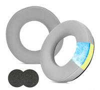 PureBowlic Coussinets en gel rafraîchissant pour écouteurs Beyerdynamic Headphs, coussins en cuir pour mousse souple, 105 x 55 x 21 mm, pièces de rechange pour un confort et une isolation acoustique